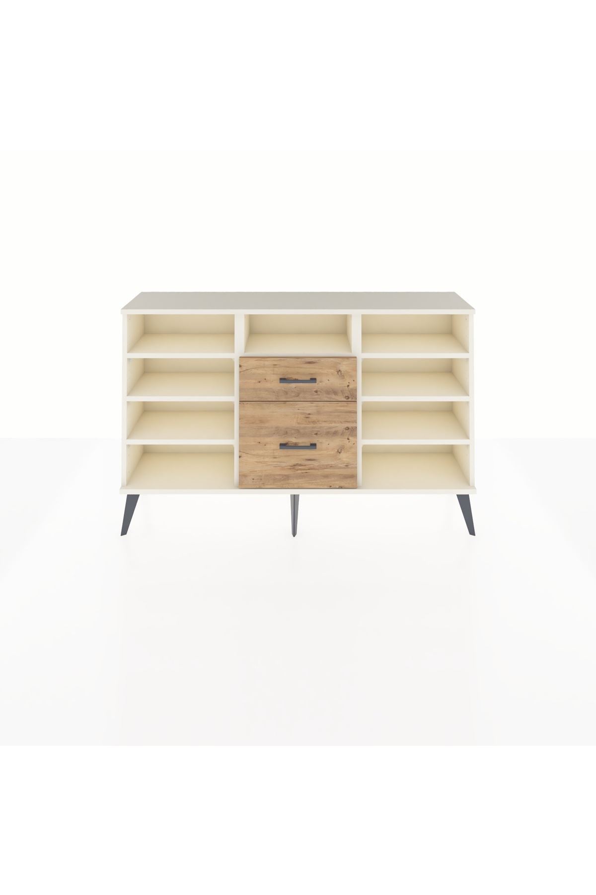 Arges Konsol 7 Raflı 2 Çekmeceli 132x30x83 - S144M013V06A