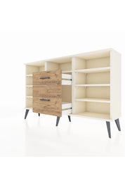 Arges Konsol 7 Raflı 2 Çekmeceli 132x30x83 - S144M013V06A