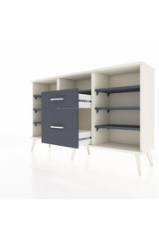 Arges Konsol 7 Raflı 2 Çekmeceli 132x30x83 - S144M013V08A