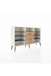 Arges Konsol 7 Raflı 2 Çekmeceli 132x30x83 - S144M013V09A