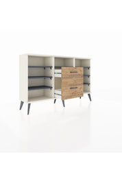 Arges Konsol 7 Raflı 2 Çekmeceli 132x30x83 - S144M013V09A