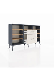 Arges Konsol 7 Raflı 2 Çekmeceli 132x30x83 - S144M013V10A