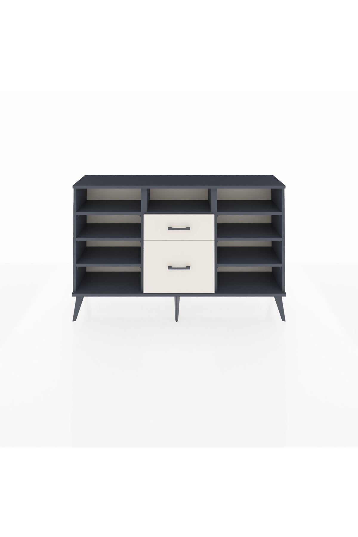 Arges Konsol 7 Raflı 2 Çekmeceli 132x30x83 - S144M013V16A