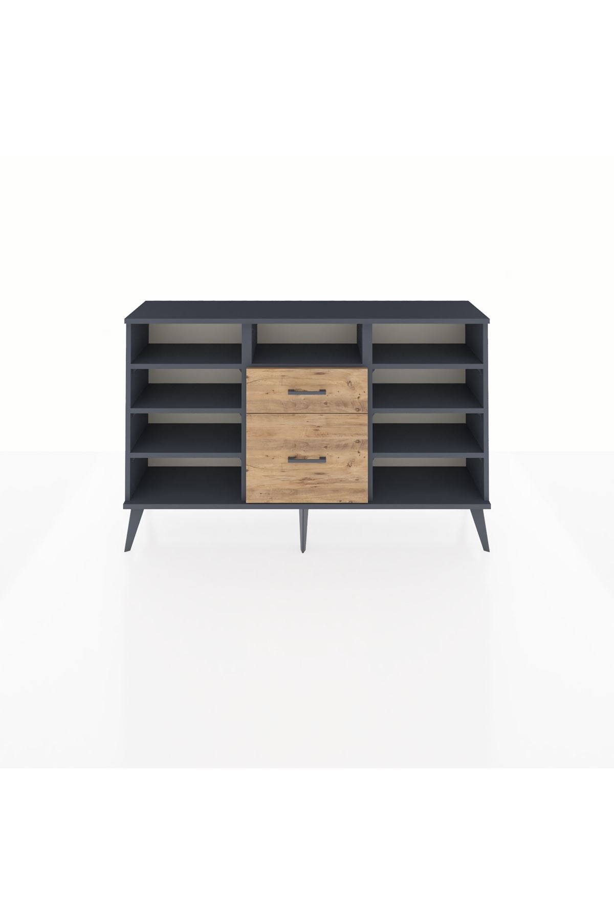 Arges Konsol 7 Raflı 2 Çekmeceli 132x30x83 - S144M013V18A