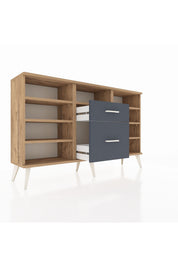 Arges Konsol 7 Raflı 2 Çekmeceli 132x30x83 - S144M013V20A