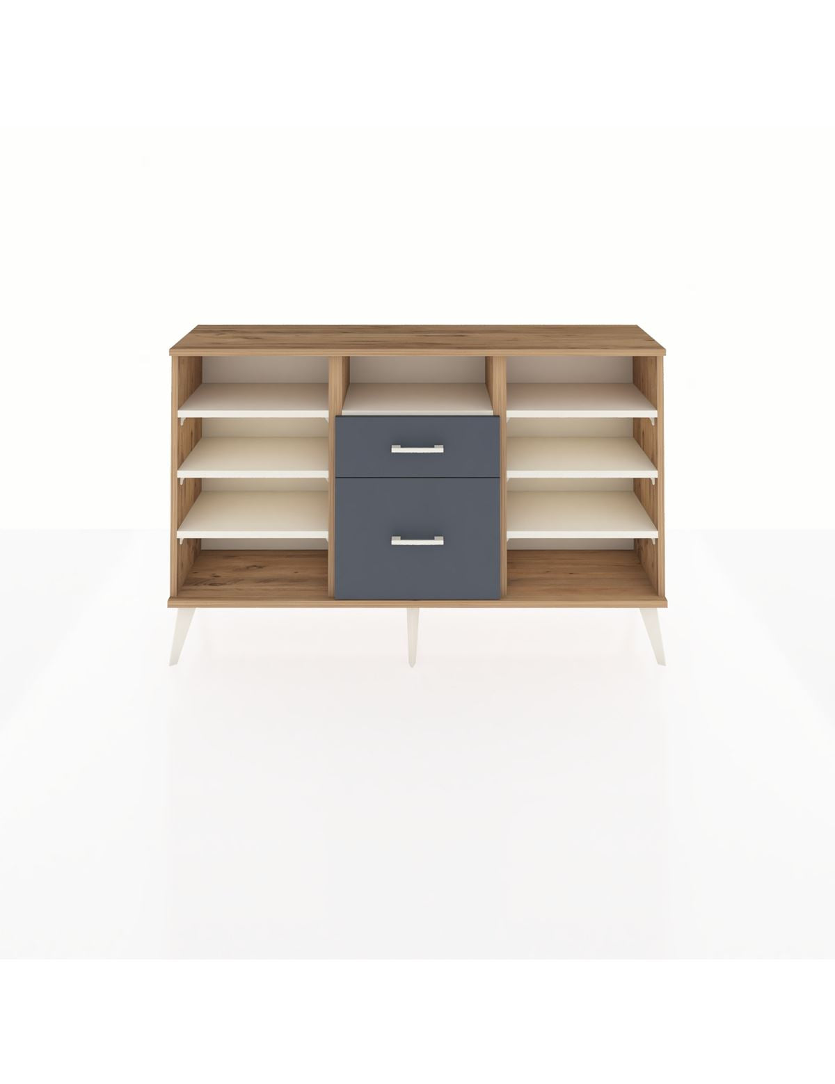 Arges Konsol 7 Raflı 2 Çekmeceli 132x30x83 - S144M013V23A