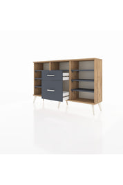 Arges Konsol 7 Raflı 2 Çekmeceli 132x30x83 - S144M013V26A