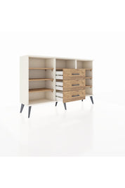 Arges Konsol 7 Raflı 3 Çekmeceli 132x30x83 - S144M014V03A