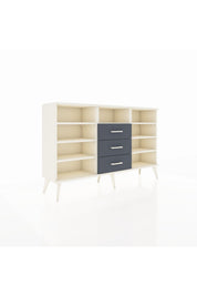 Arges Konsol 7 Raflı 3 Çekmeceli 132x30x83 - S144M014V05A