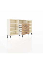 Arges Konsol 7 Raflı 3 Çekmeceli 132x30x83 - S144M014V06A