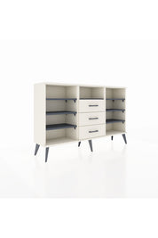 Arges Konsol 7 Raflı 3 Çekmeceli 132x30x83 - S144M014V07A