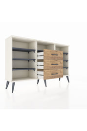 Arges Konsol 7 Raflı 3 Çekmeceli 132x30x83 - S144M014V09A