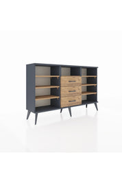 Arges Konsol 7 Raflı 3 Çekmeceli 132x30x83 - S144M014V12A
