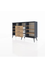 Arges Konsol 7 Raflı 3 Çekmeceli 132x30x83 - S144M014V12A