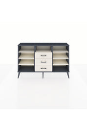 Arges Konsol 7 Raflı 3 Çekmeceli 132x30x83 - S144M014V13A