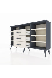Arges Konsol 7 Raflı 3 Çekmeceli 132x30x83 - S144M014V13A