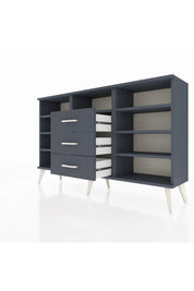 Arges Konsol 7 Raflı 3 Çekmeceli 132x30x83 - S144M014V17A