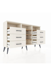 Arges Konsol 5 Raflı 6 Çekmeceli 132x30x83 - S144M015V01A