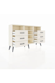 Arges Konsol 5 Raflı 6 Çekmeceli 132x30x83 - S144M015V04A