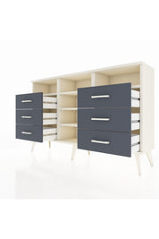 Arges Konsol 5 Raflı 6 Çekmeceli 132x30x83 - S144M015V05A
