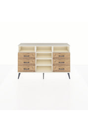 Arges Konsol 5 Raflı 6 Çekmeceli 132x30x83 - S144M015V06A