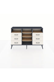 Arges Konsol 5 Raflı 6 Çekmeceli 132x30x83 - S144M015V10A