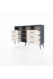Arges Konsol 5 Raflı 6 Çekmeceli 132x30x83 - S144M015V10A