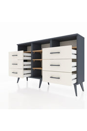 Arges Konsol 5 Raflı 6 Çekmeceli 132x30x83 - S144M015V10A