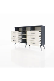 Arges Konsol 5 Raflı 6 Çekmeceli 132x30x83 - S144M015V13A