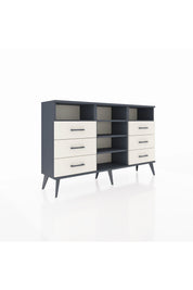 Arges Konsol 5 Raflı 6 Çekmeceli 132x30x83 - S144M015V16A