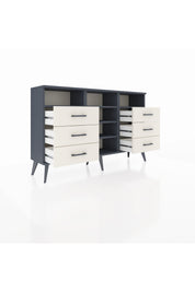 Arges Konsol 5 Raflı 6 Çekmeceli 132x30x83 - S144M015V16A