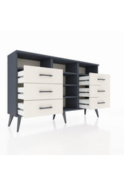 Arges Konsol 5 Raflı 6 Çekmeceli 132x30x83 - S144M015V16A