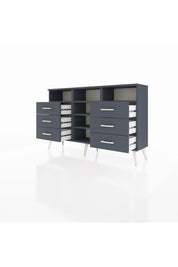 Arges Konsol 5 Raflı 6 Çekmeceli 132x30x83 - S144M015V17A