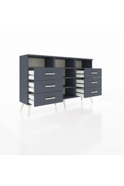 Arges Konsol 5 Raflı 6 Çekmeceli 132x30x83 - S144M015V17A