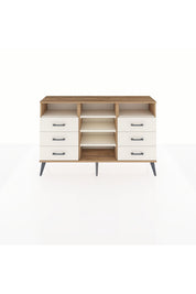 Arges Konsol 5 Raflı 6 Çekmeceli 132x30x83 - S144M015V22A