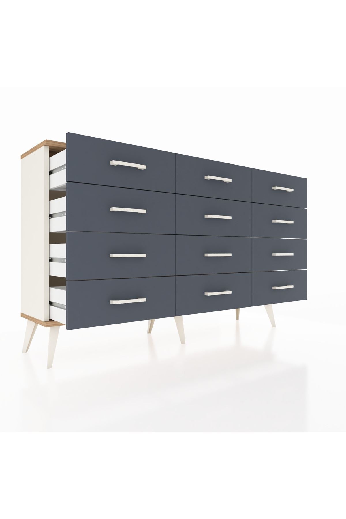 Arges Konsol 12 Çekmeceli 132x30x83 - S144M016V02A