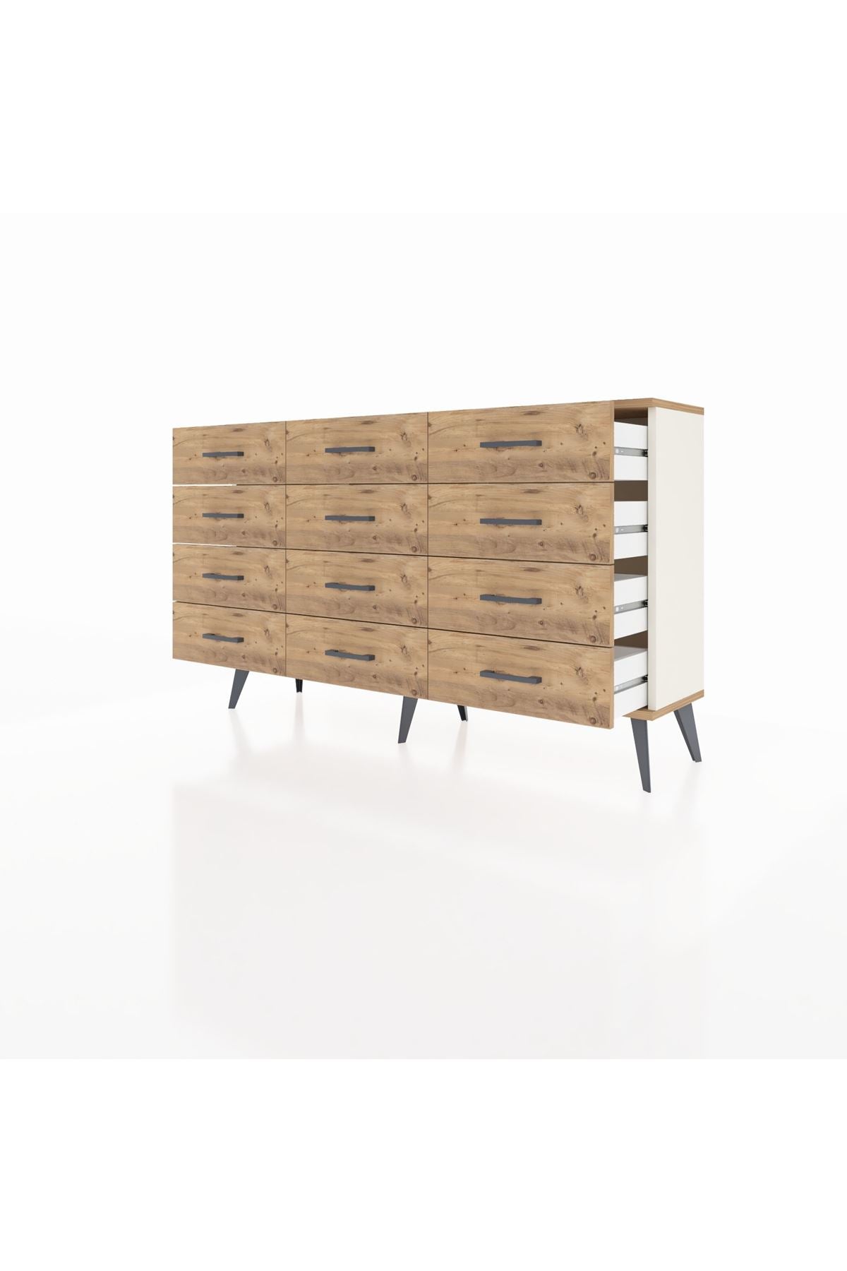 Arges Konsol 12 Çekmeceli 132x30x83 - S144M016V03A