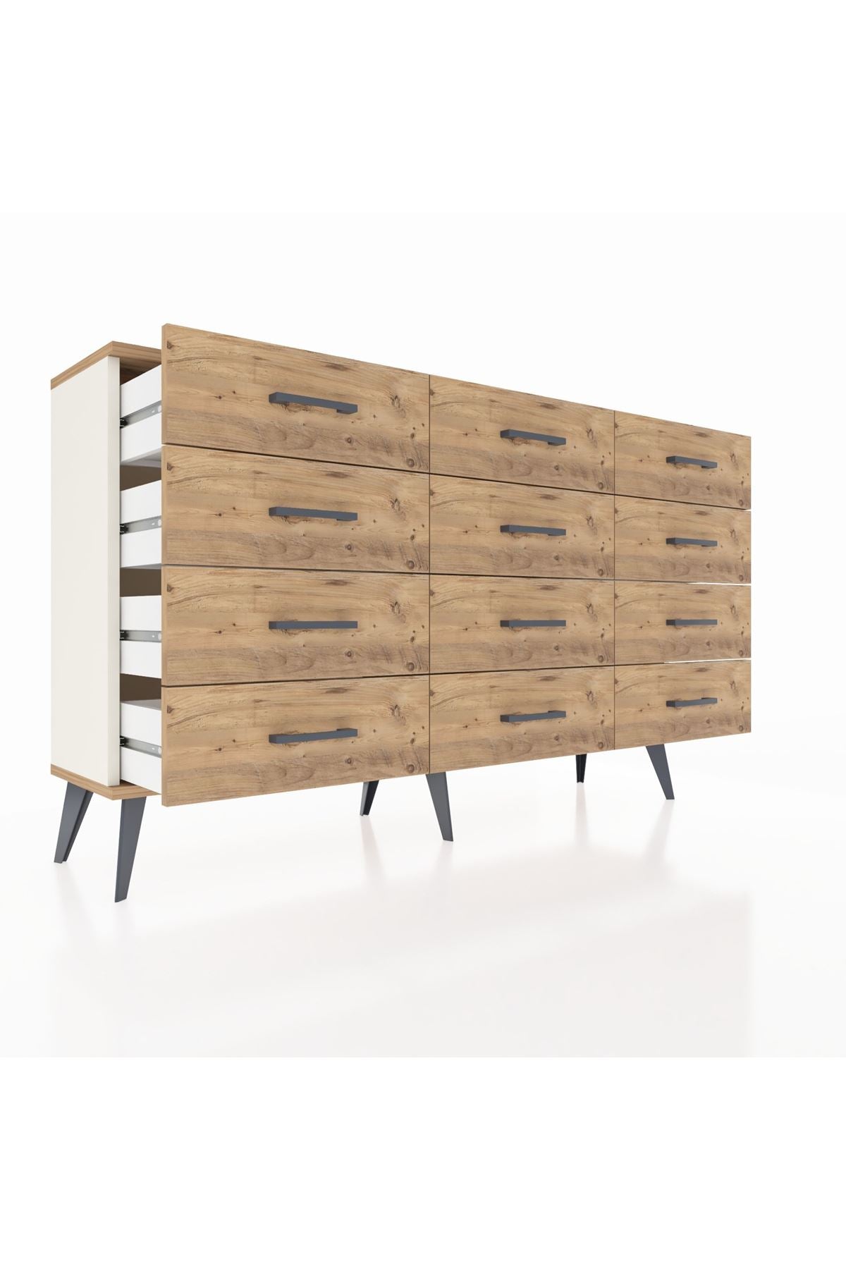 Arges Konsol 12 Çekmeceli 132x30x83 - S144M016V03A