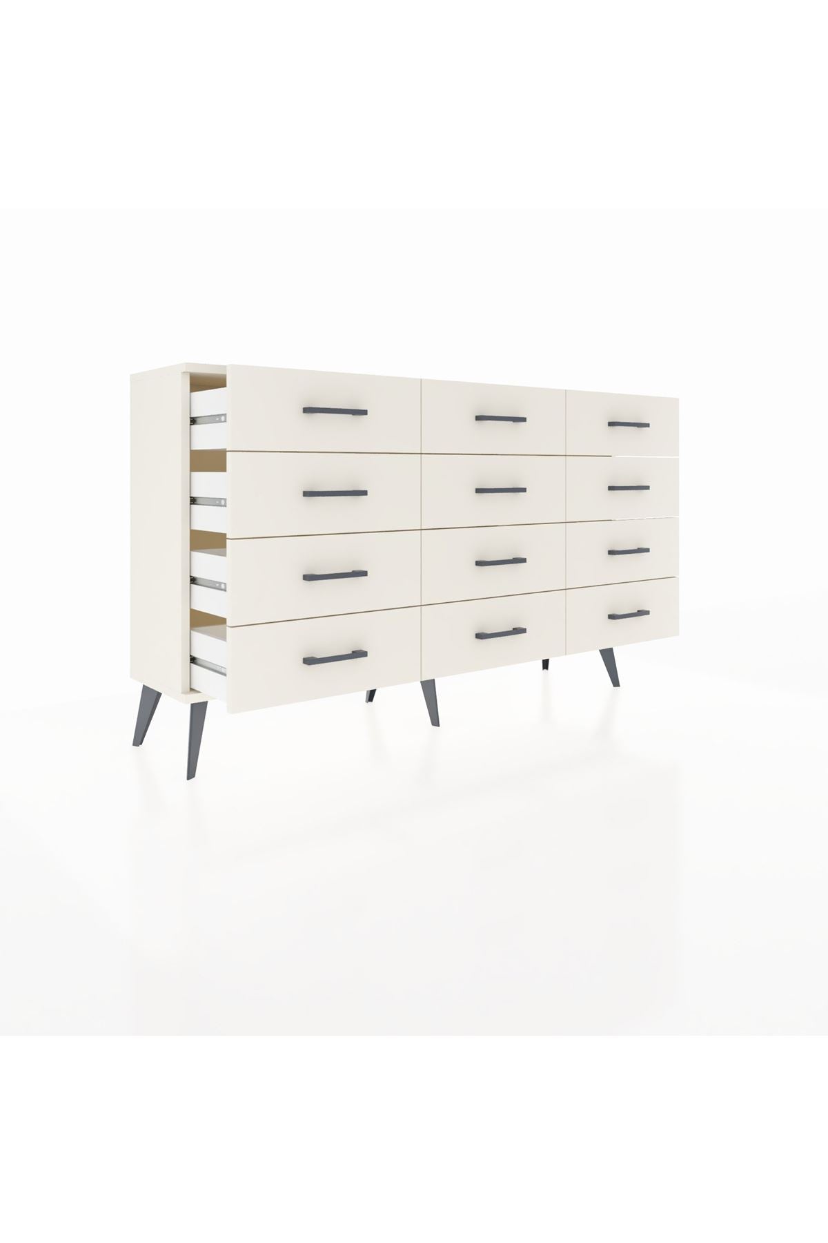 Arges Konsol 12 Çekmeceli 132x30x83 - S144M016V04A