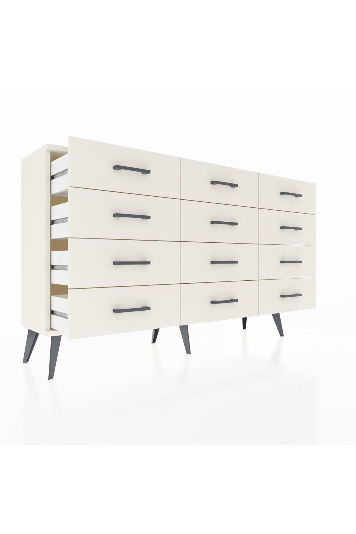 Arges Konsol 12 Çekmeceli 132x30x83 - S144M016V04A