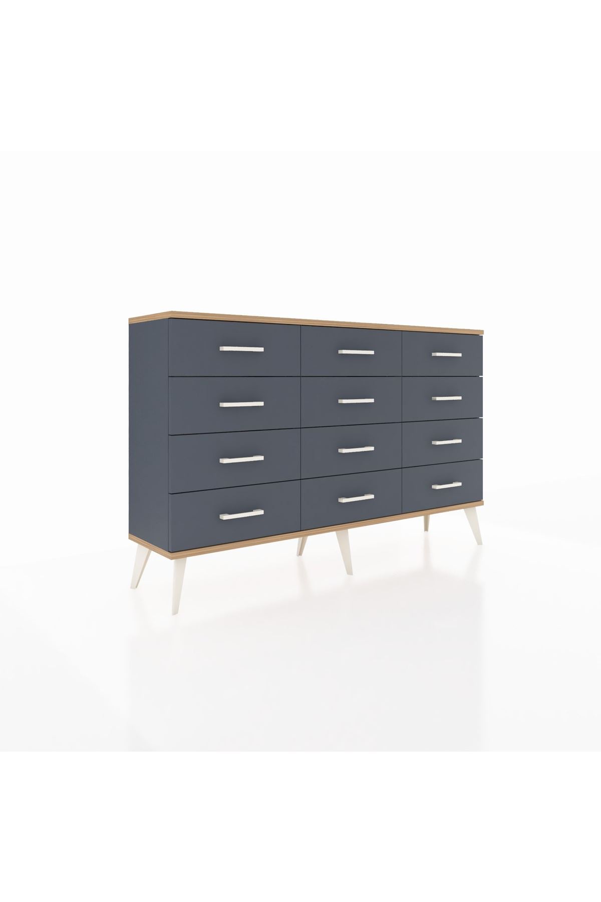 Arges Konsol 12 Çekmeceli 132x30x83 - S144M016V11A