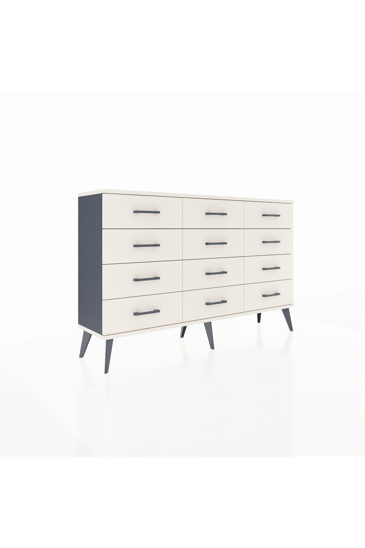 Arges Konsol 12 Çekmeceli 132x30x83 - S144M016V13A