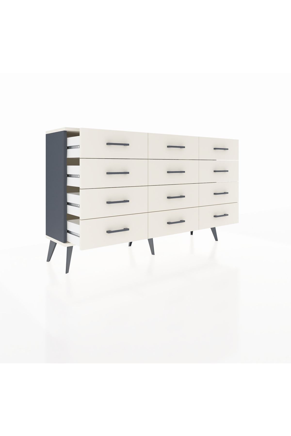 Arges Konsol 12 Çekmeceli 132x30x83 - S144M016V13A
