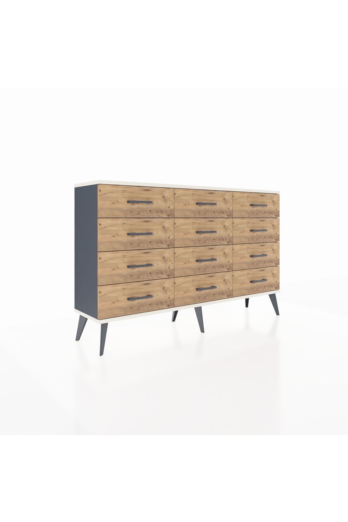 Arges Konsol 12 Çekmeceli 132x30x83 - S144M016V15A