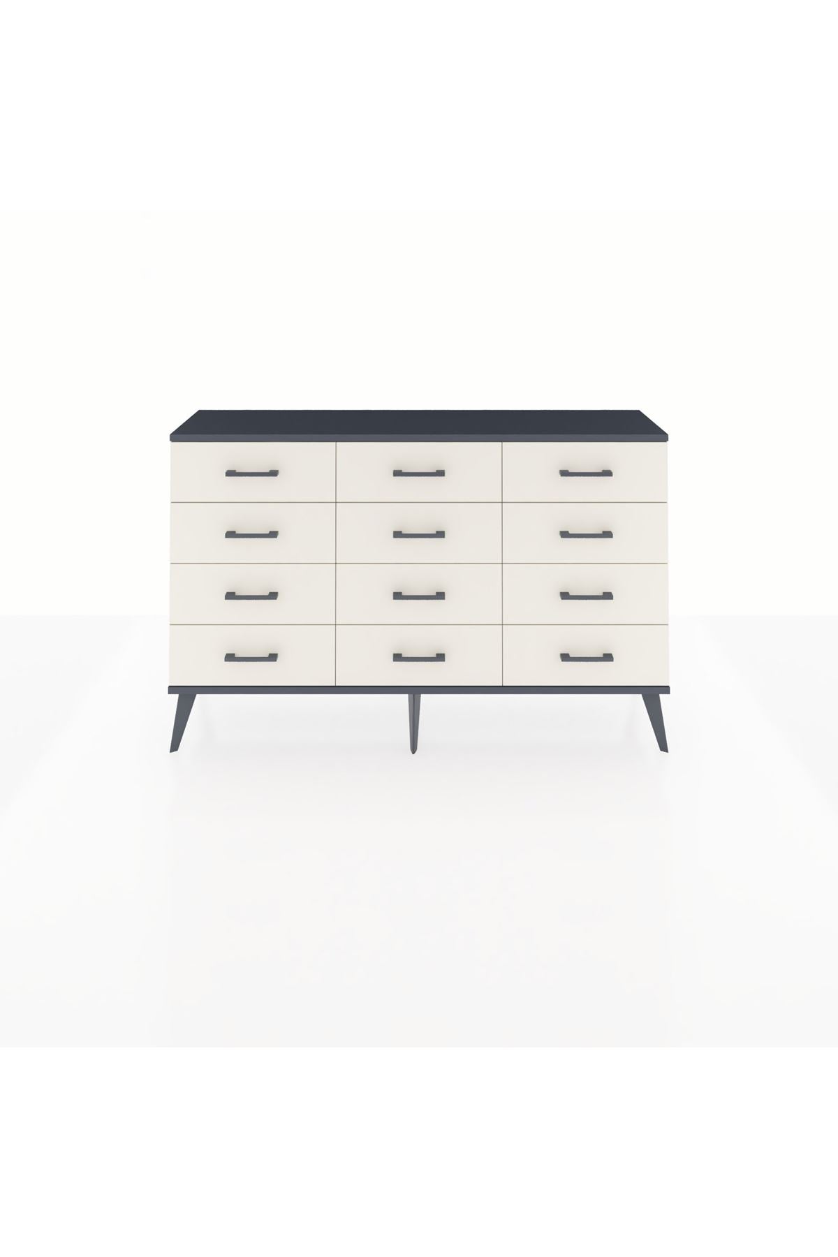 Arges Konsol 12 Çekmeceli 132x30x83 - S144M016V16A