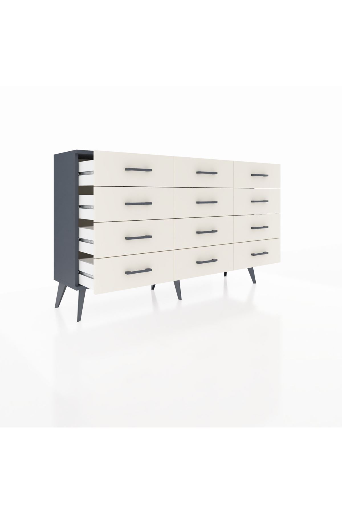 Arges Konsol 12 Çekmeceli 132x30x83 - S144M016V16A