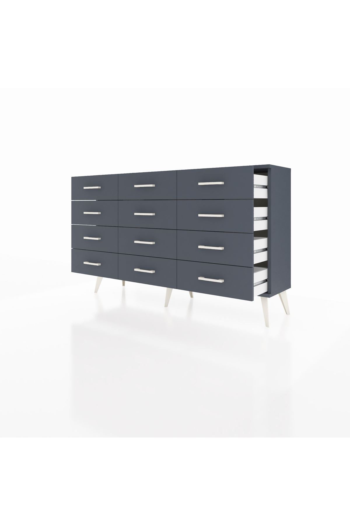 Arges Konsol 12 Çekmeceli 132x30x83 - S144M016V17A