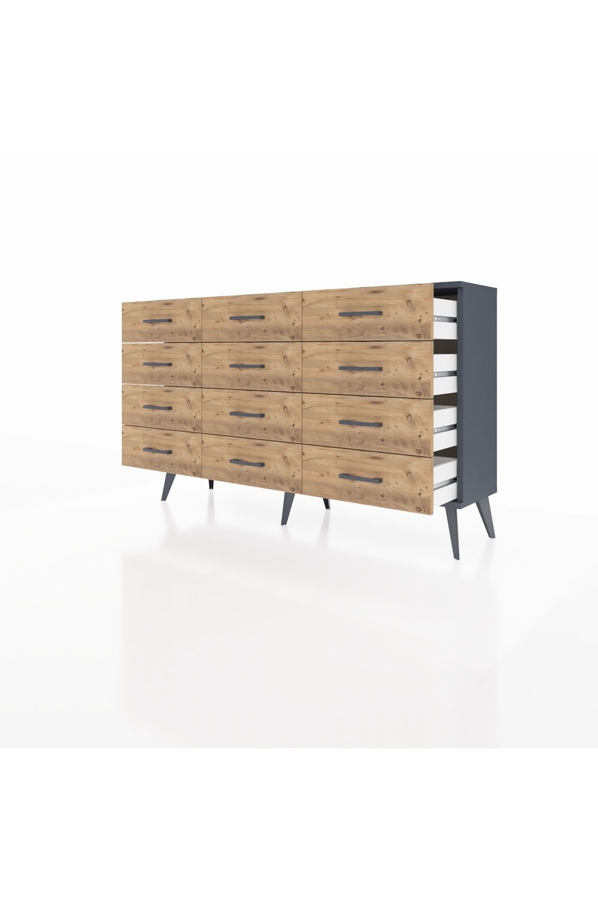 Arges Konsol 12 Çekmeceli 132x30x83 - S144M016V18A
