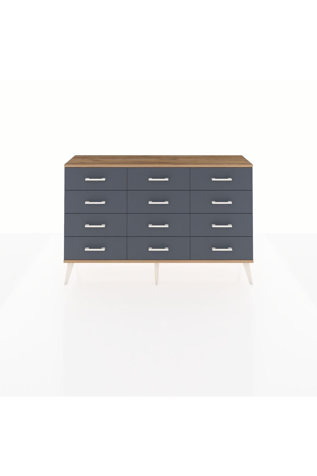 Arges Konsol 12 Çekmeceli 132x30x83 - S144M016V20A