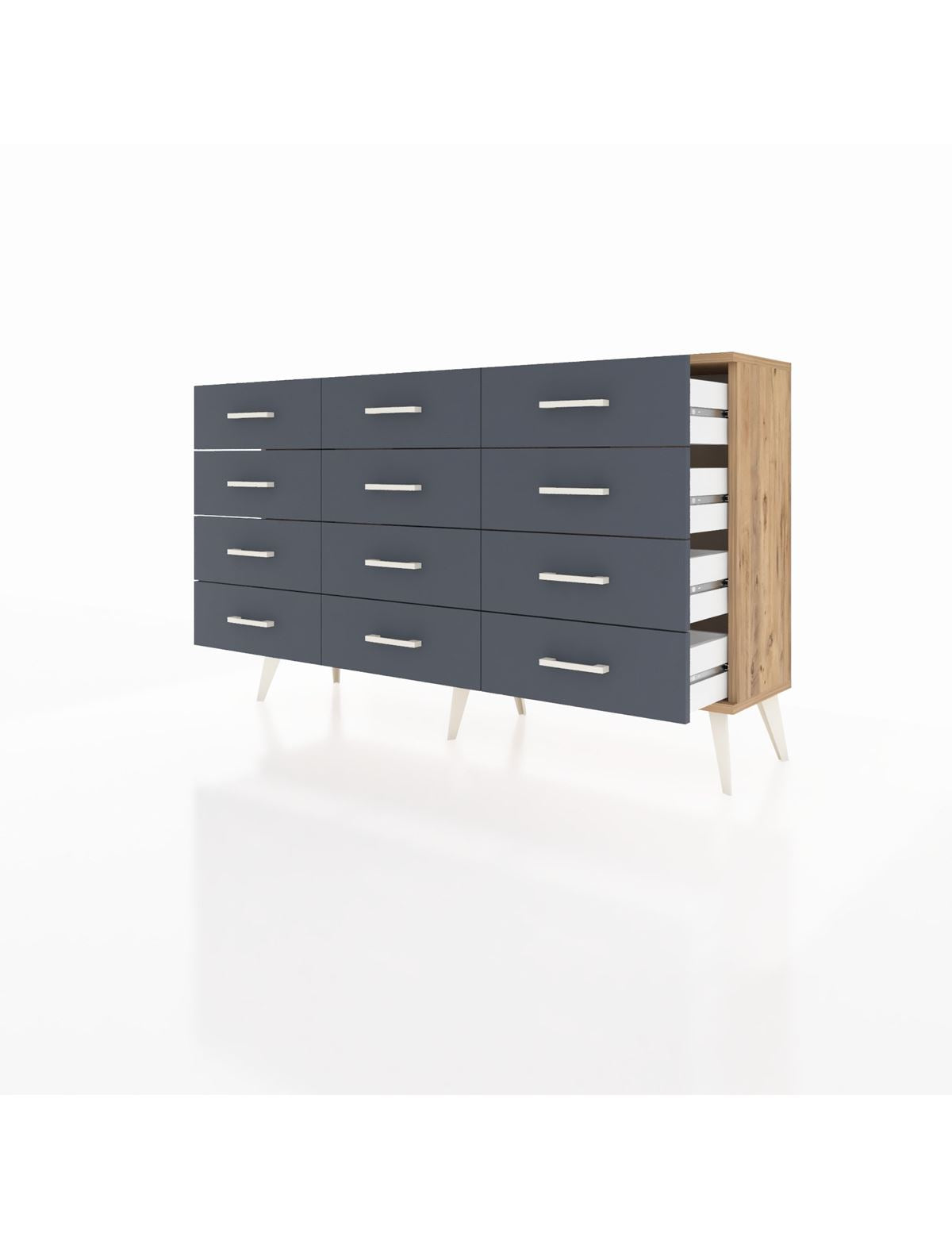 Arges Konsol 12 Çekmeceli 132x30x83 - S144M016V20A
